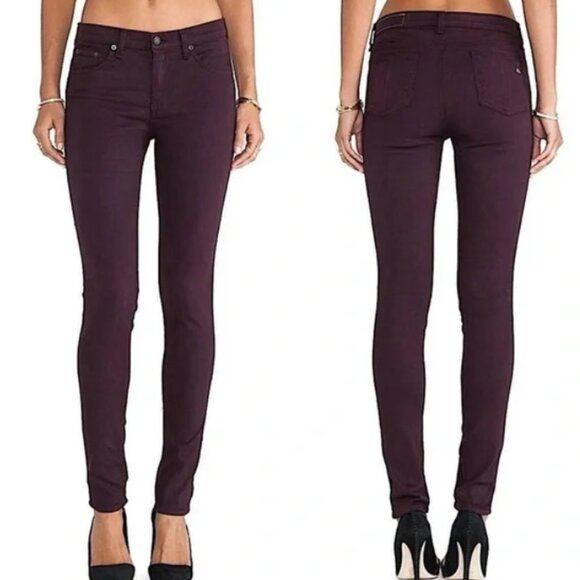 Bundle of 6 Skinny Jeans sizes 24-28 - rag&bone, theory, free people, all saints - Picture 3 of 6
